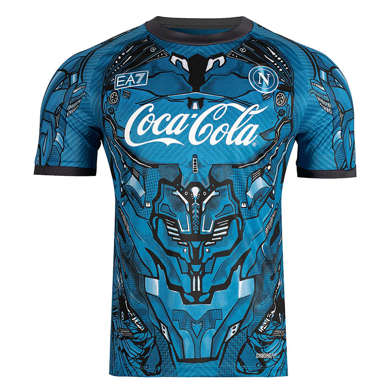 SSC Napoli Blue Training Soccer Jersey 2025/26