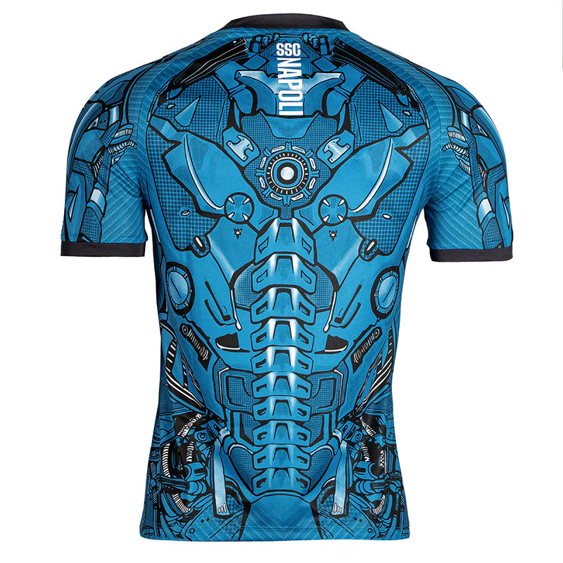 SSC Napoli Blue Training Soccer Jersey 2025/26