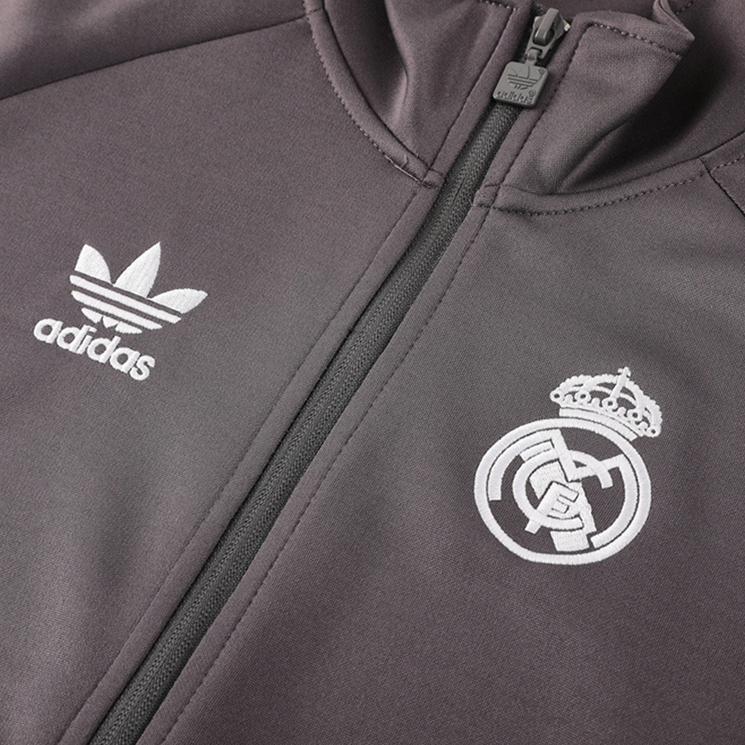 Real Madrid Training Jacket Kit (Jacket+Pants) 2024/25 Top Soccer Jerseys Store