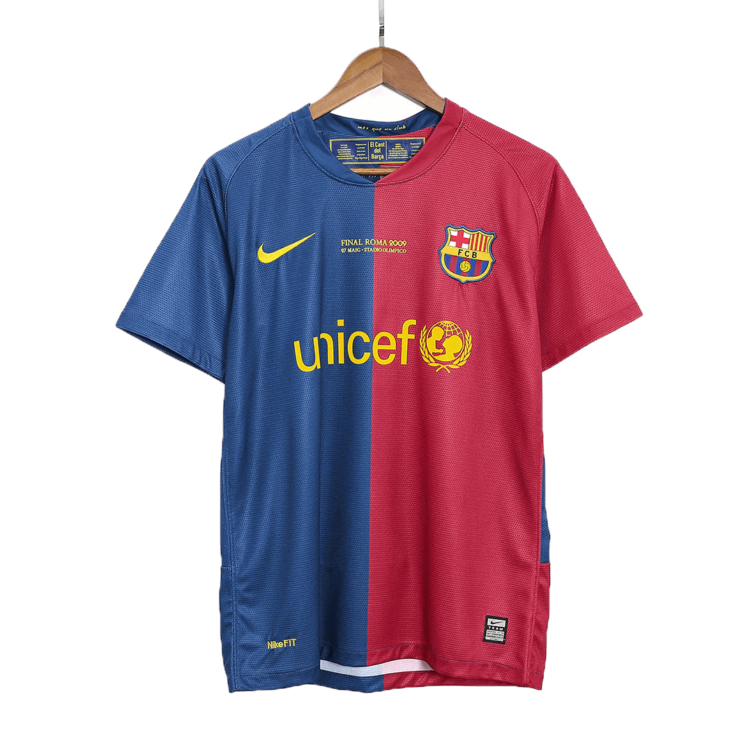 Retro ETO'O #9 2008/09 Barcelona Home  Soccer Jersey Top Soccer Jerseys Store