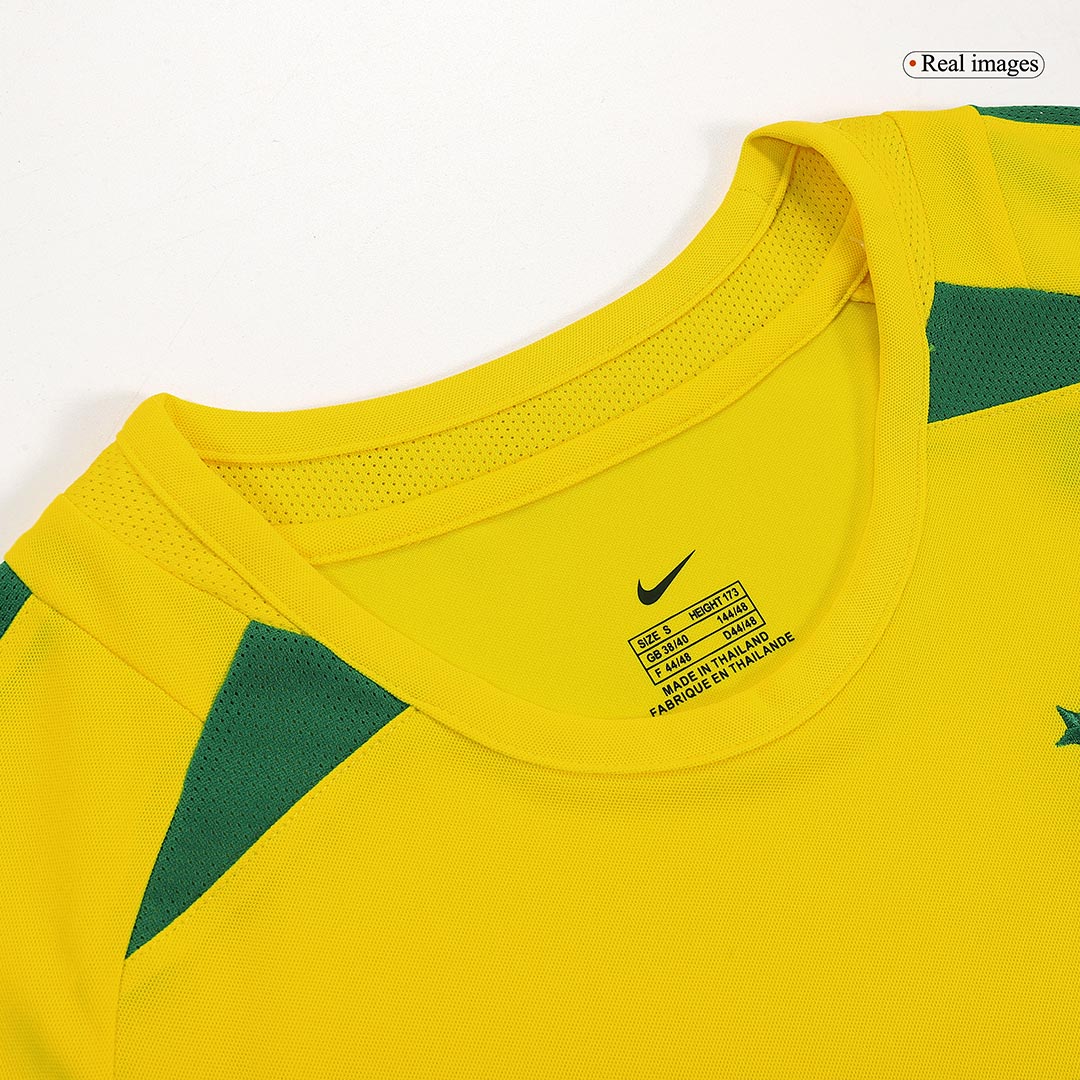 Retro CAFU #2 2002/03 Brazil Home Soccer Jersey Top Soccer Jerseys Store