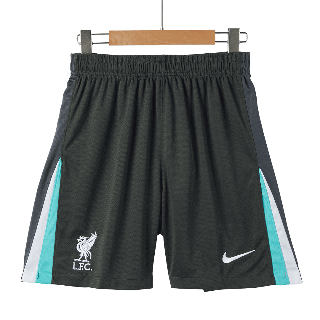 Liverpool Away Soccer Shorts 2024/25 Top Soccer Jerseys Store