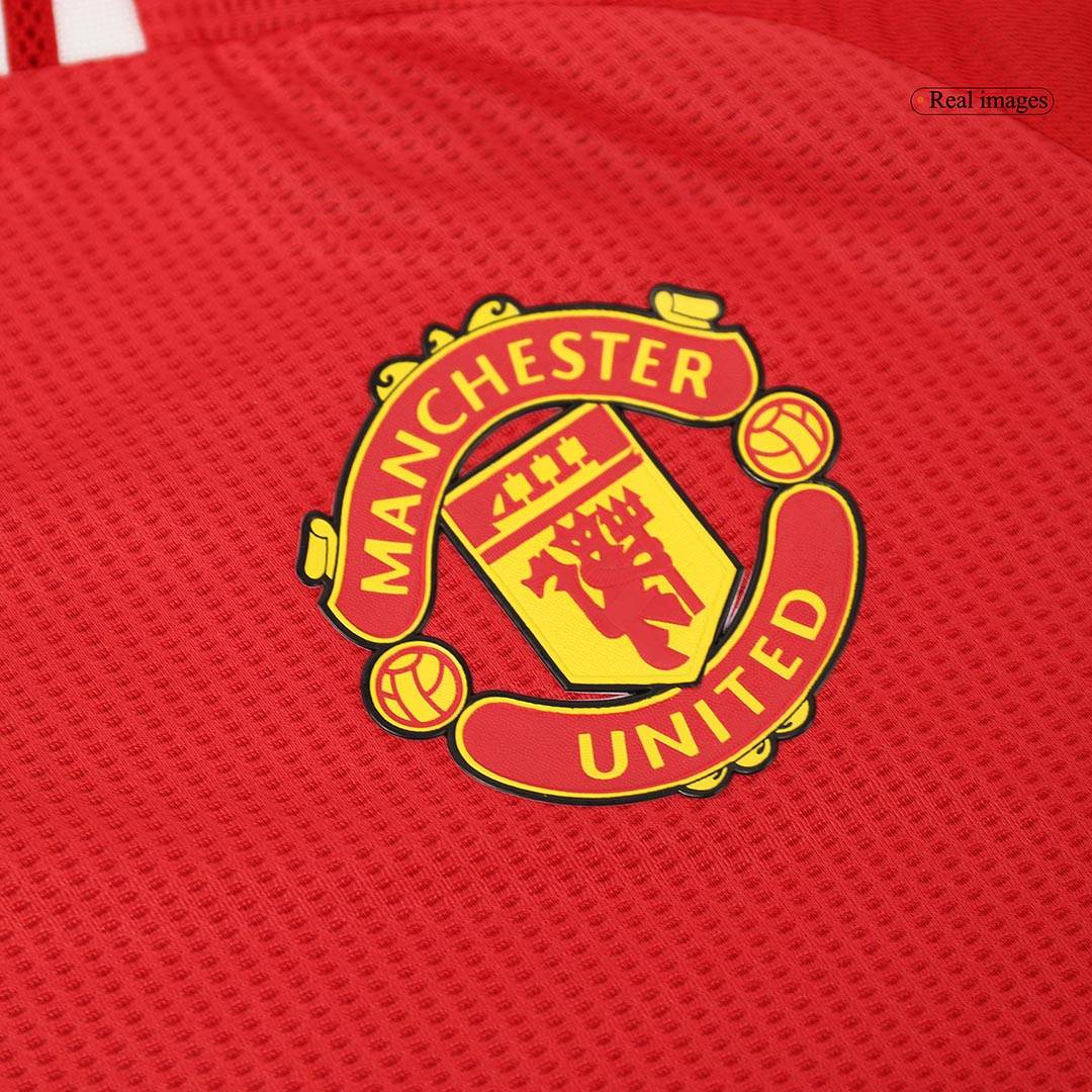 Player Version GARNACHO #17 Manchester United Home  Soccer Jersey 2024/25 Top Soccer Jerseys Store