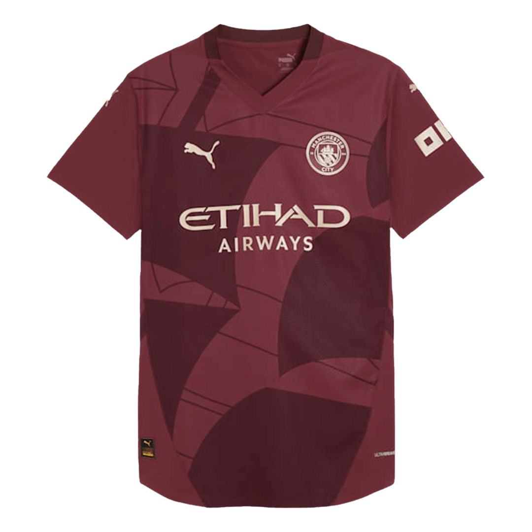 Player Version Manchester City Third Away Soccer Jersey 2024/25 Top Soccer Jerseys Store