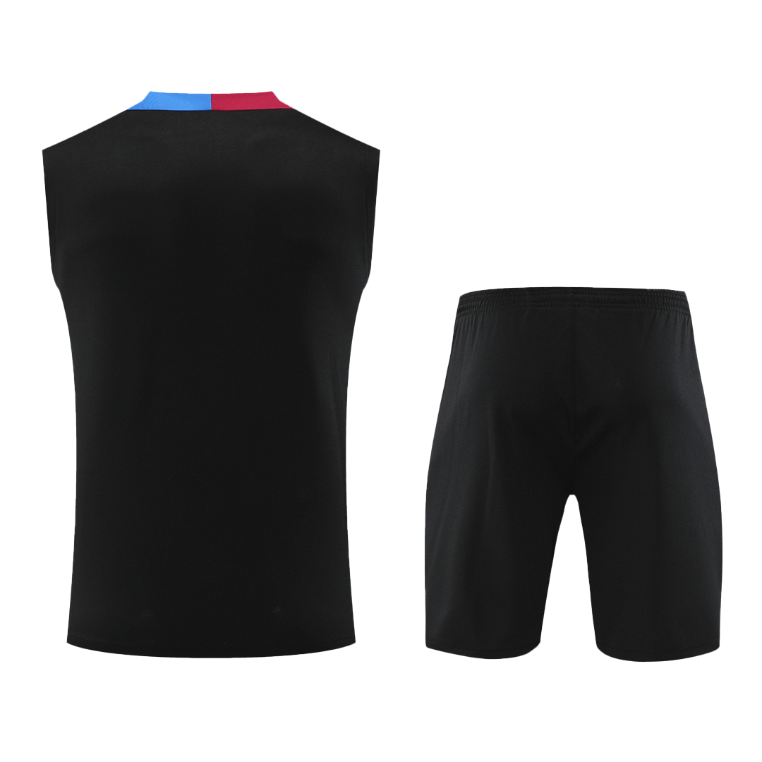 Barcelona Pre-Match Soccer Jersey Vest Kit(Jersey+Shorts) 2024/25 Top Soccer Jerseys Store