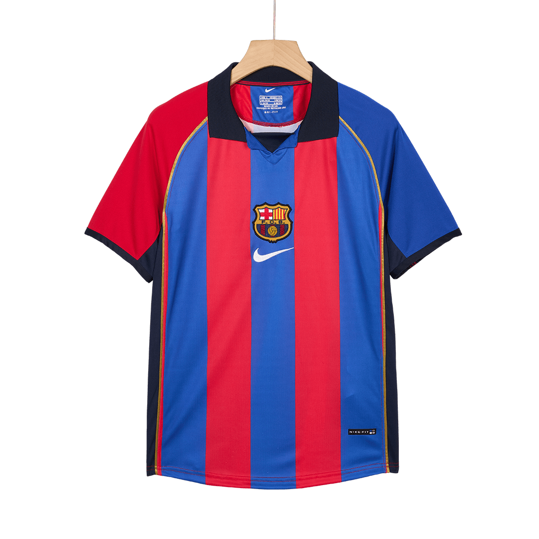 Retro XAVI #6 2001/02 Barcelona Home Soccer Jersey Top Soccer Jerseys Store