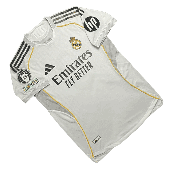 Maglia da calcio Real Madrid 2025/26 Home - Preordina ora (spedizione dopo il lancio ufficiale)