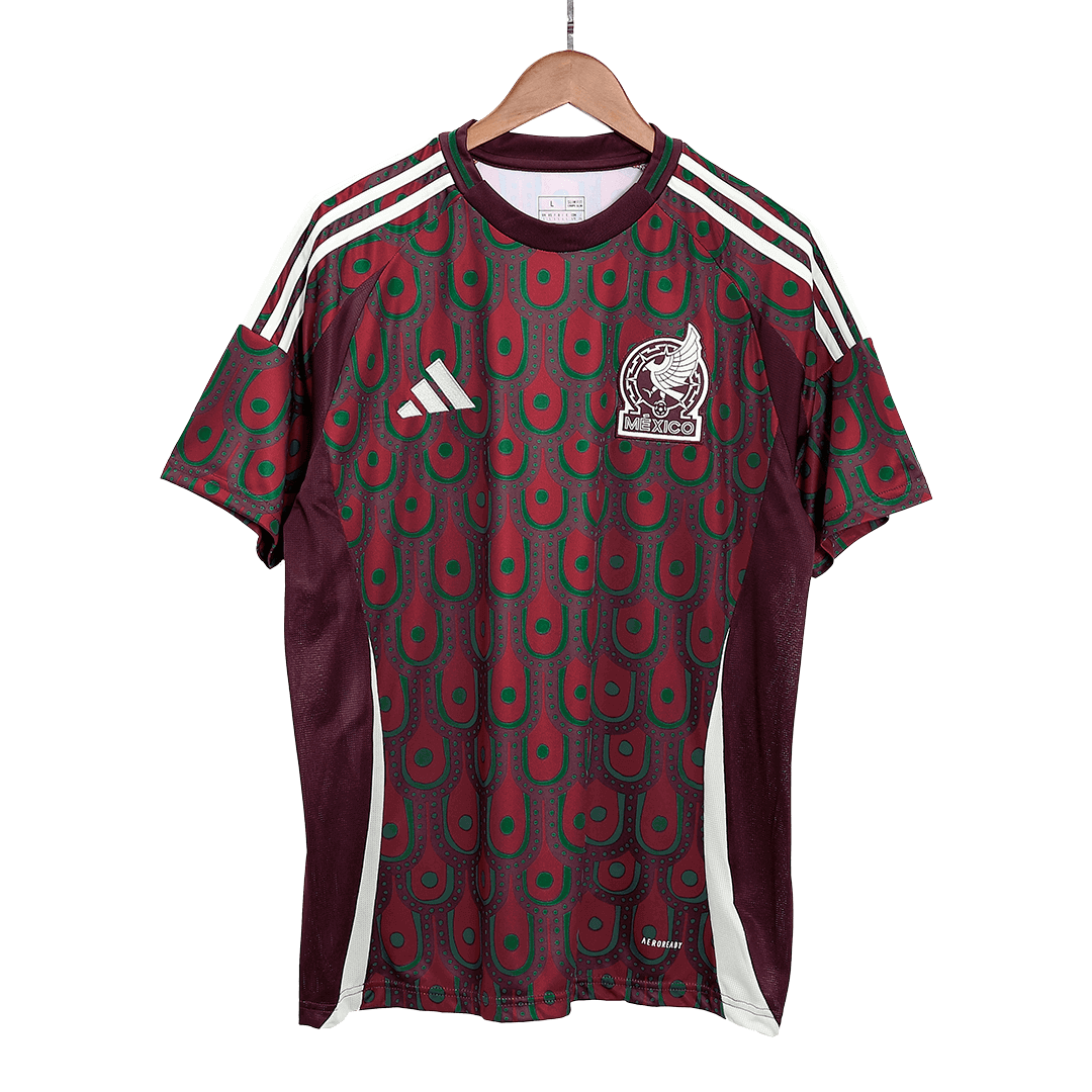 Men's Mexico Home Jersey Copa América 2024 Top Soccer Jerseys Store