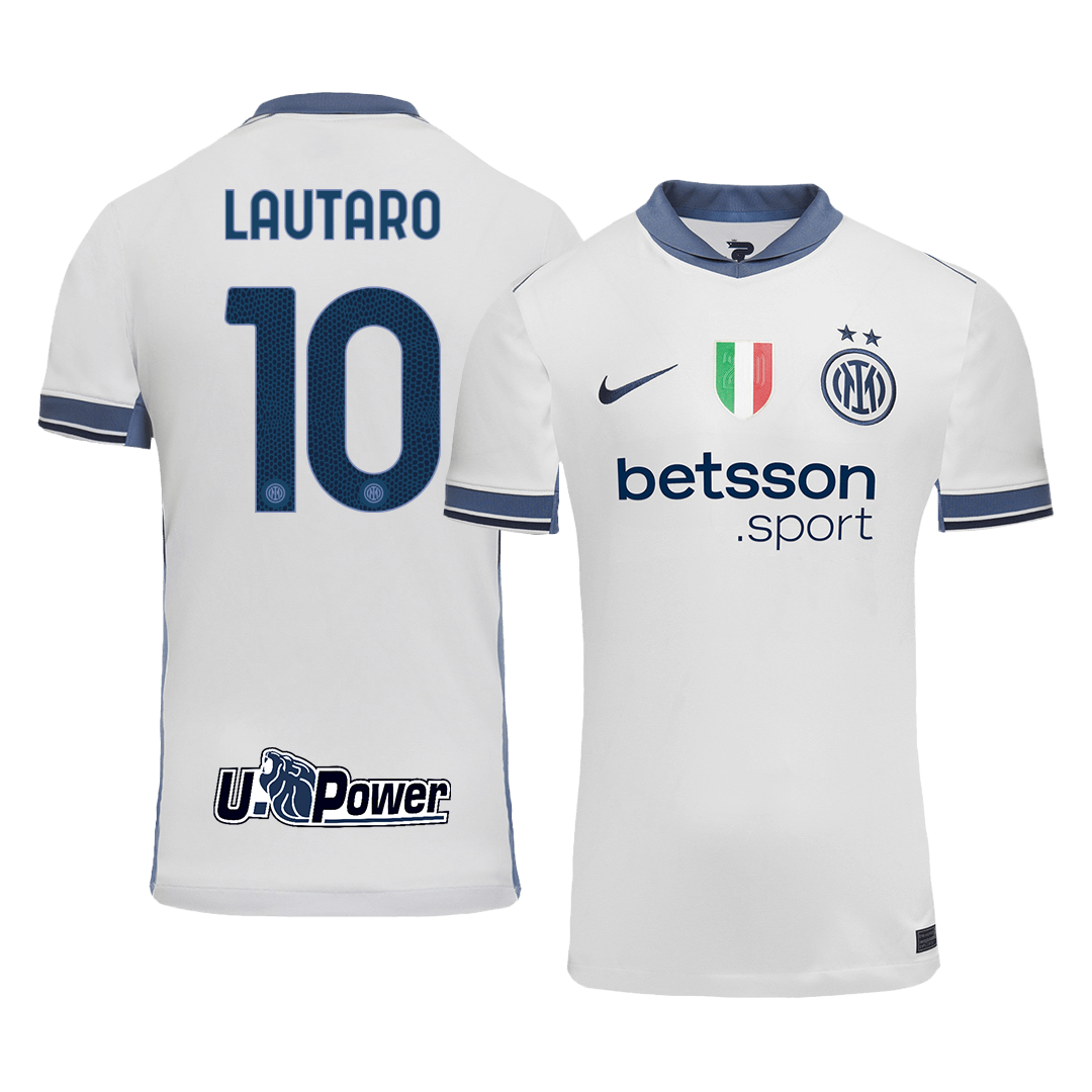 LAUTARO #10 Inter Milan Away  Soccer Jersey 2024/25 Top Soccer Jerseys Store