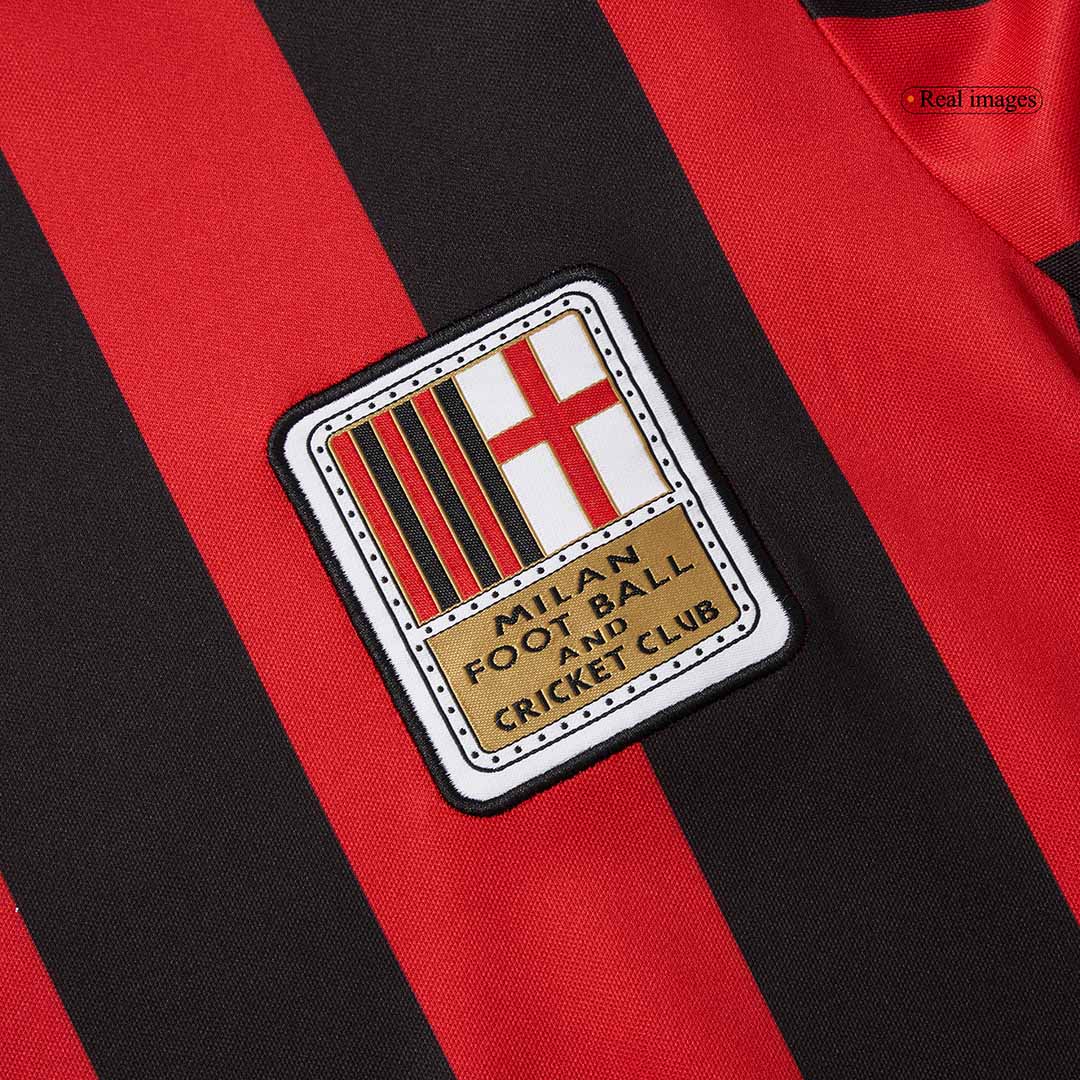 #125 AC Milan 125th Anniversary Long Sleeve  Soccer Jersey 2024/25 Top Soccer Jerseys Store
