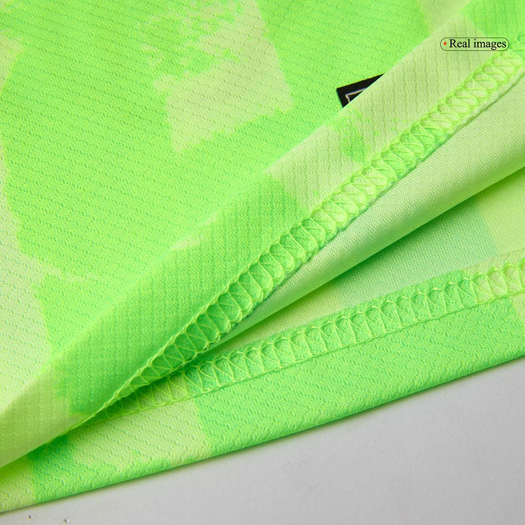 Kid's Barcelona Third Away Soccer Jersey Kit(Jersey+Shorts+Socks) 2024/25- UCL (Spotify Logo Without Text) Top Soccer Jerseys Store