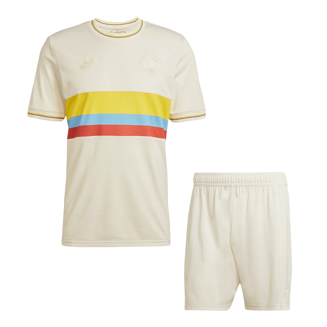 Colombia Soccer Jersey Kit(Jersey+Shorts) 2024 - 100th Anniversary Top Soccer Jerseys Store