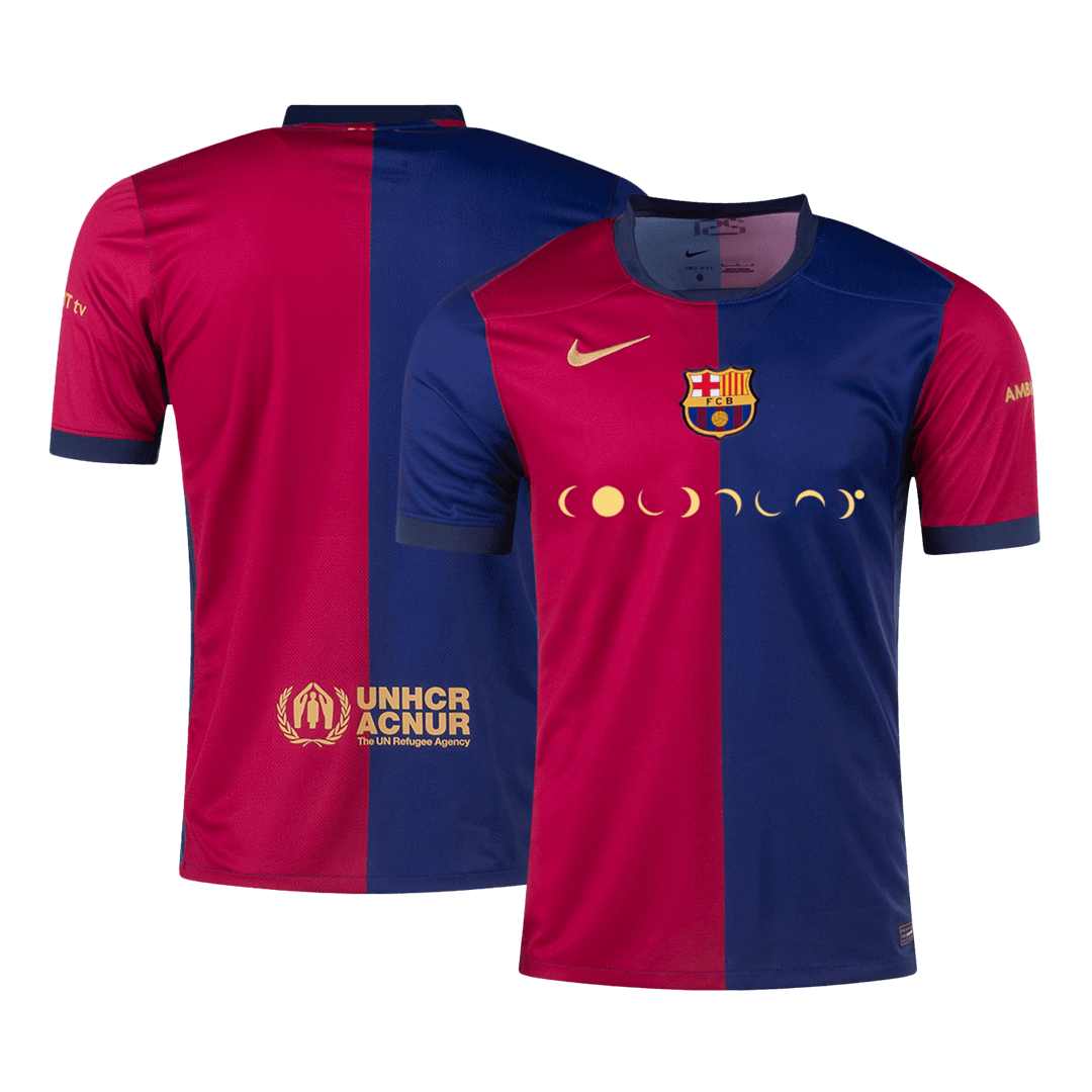 Barcelona Home Soccer Jersey 2024/25 - COLDPLAY Top Soccer Jerseys Store