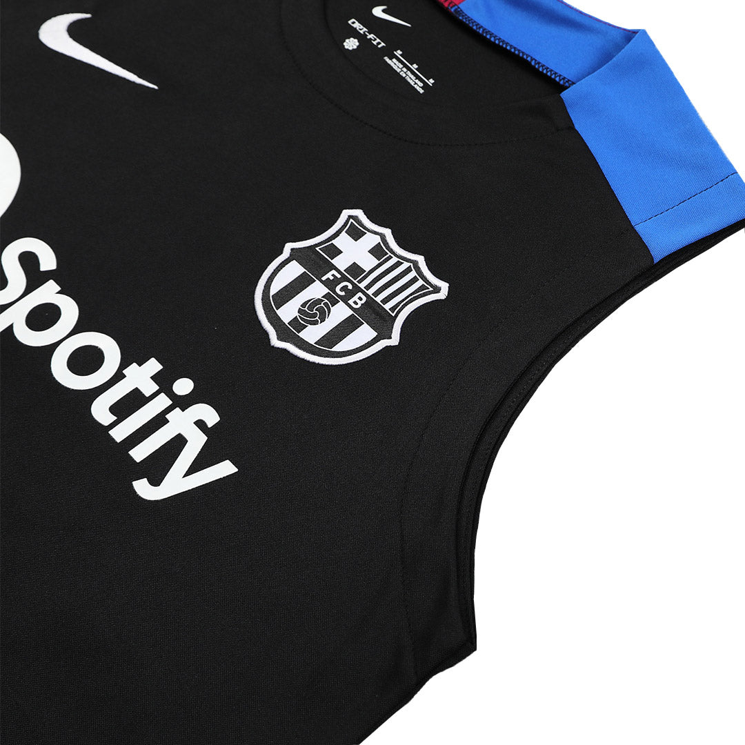 Barcelona Pre-Match Soccer Jersey Vest Kit(Jersey+Shorts) 2024/25 Top Soccer Jerseys Store