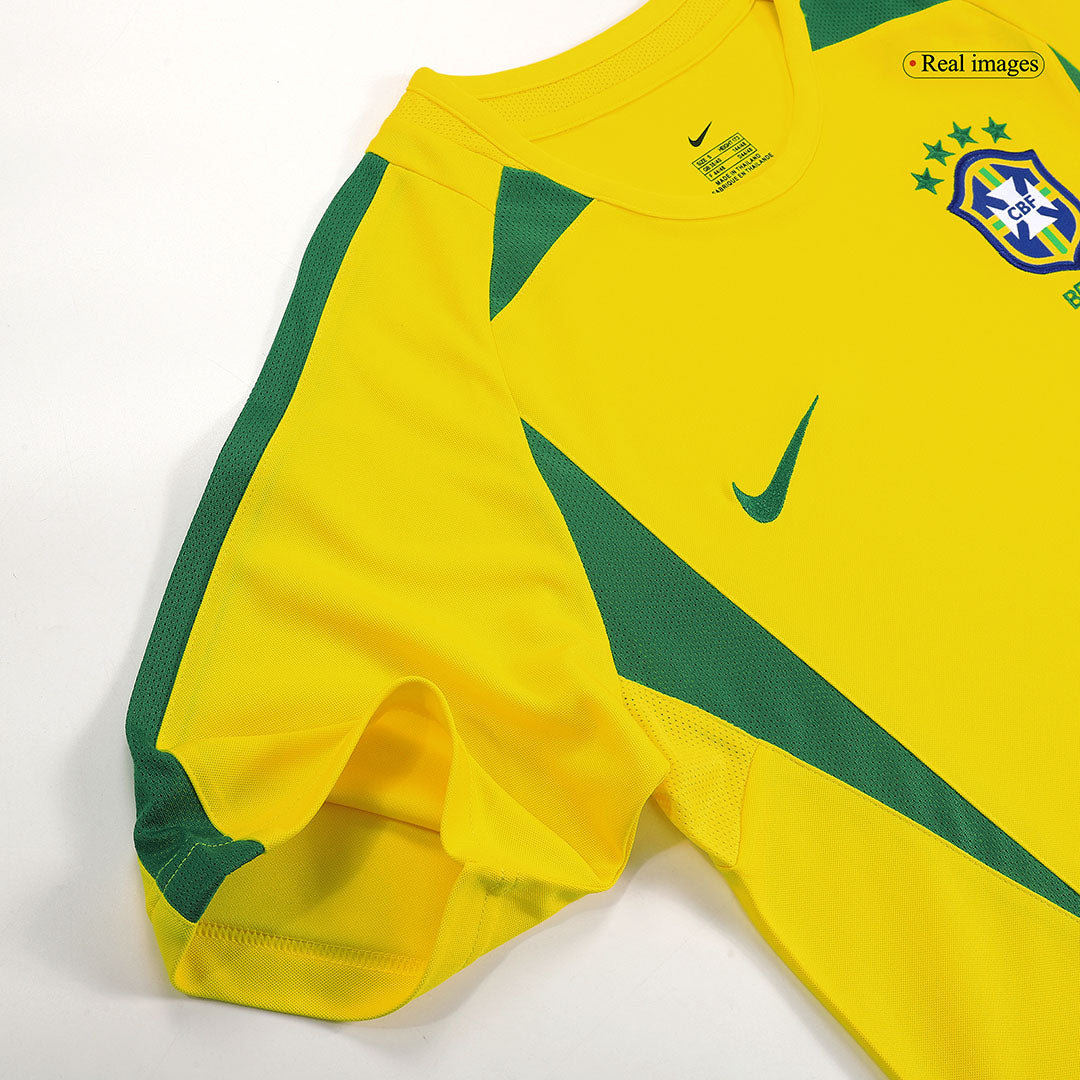 Retro CAFU #2 2002/03 Brazil Home Soccer Jersey Top Soccer Jerseys Store