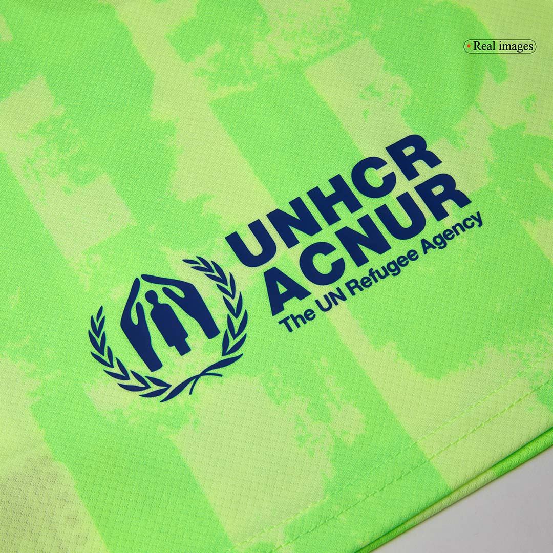 Kid's Barcelona Third Away Soccer Jersey Kit(Jersey+Shorts+Socks) 2024/25- UCL (Spotify Logo Without Text) Top Soccer Jerseys Store