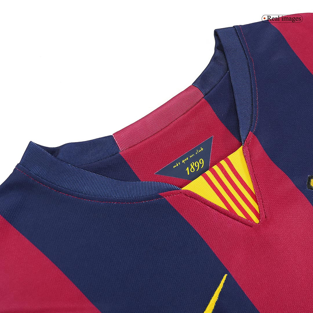 Retro NEYMAR JR #11 2014/15 Barcelona Home Soccer Jersey Top Soccer Jerseys Store