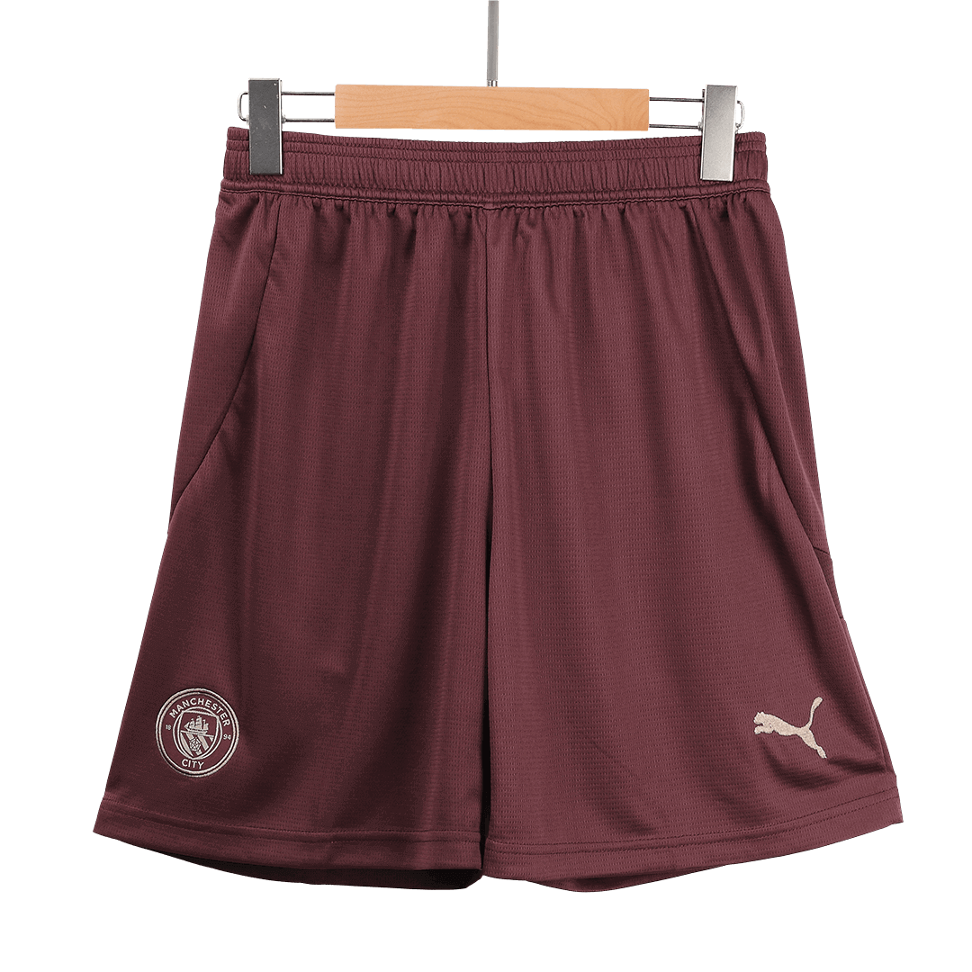 Manchester City Third Away Soccer Jersey Kit(Jersey+Shorts+Socks) 2024/25 Top Soccer Jerseys Store