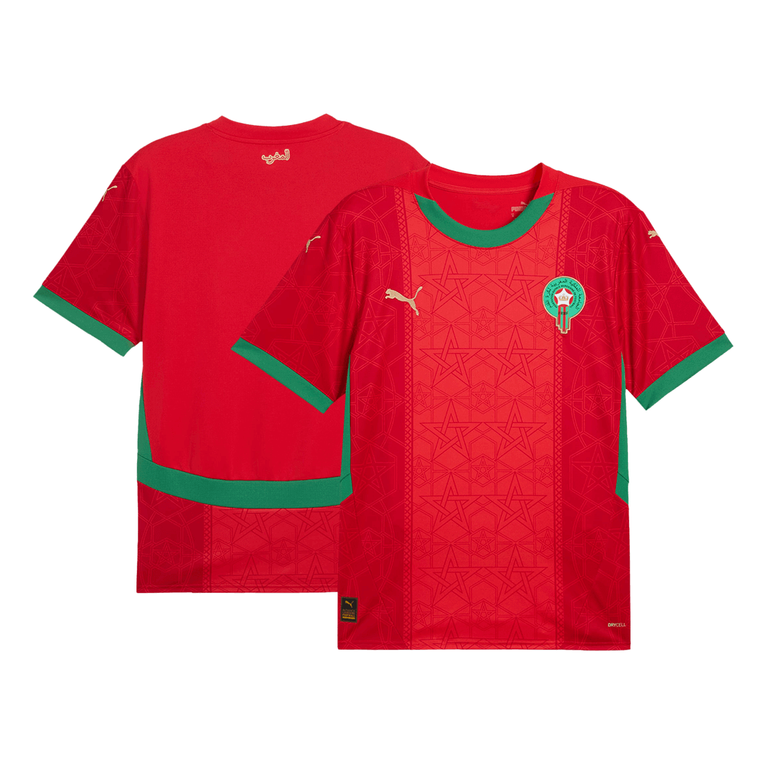 Morocco Home  Soccer Jersey 2024/25 Top Soccer Jerseys Store