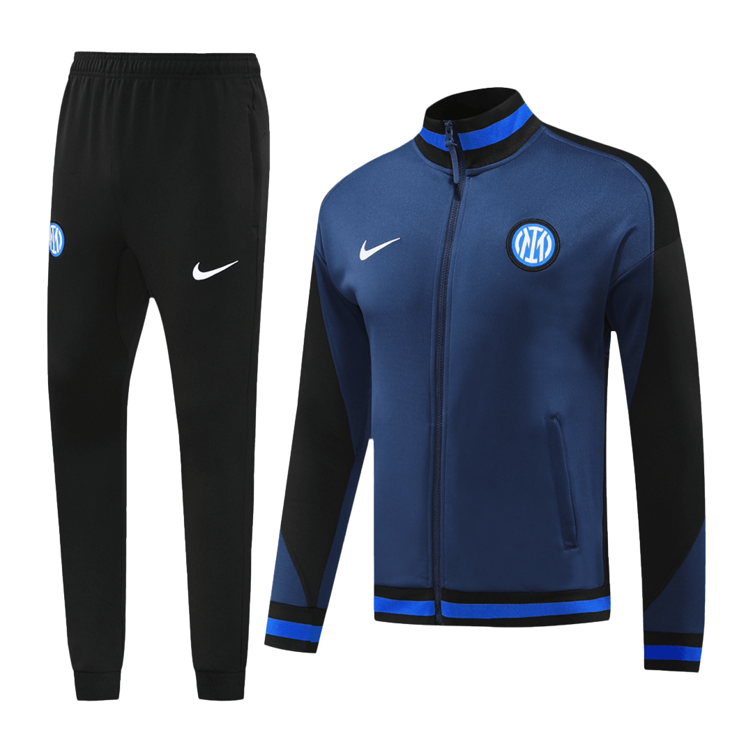 Inter Milan Training Jacket Kit (Jacket+Pants) 2024/25 Top Soccer Jerseys Store