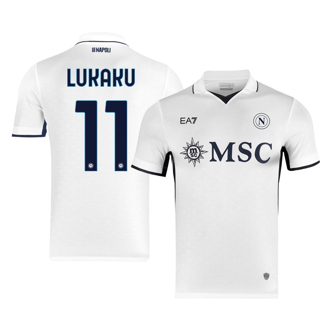 Player Version LUKAKU #11 Napoli Away  Soccer Jersey 2024/25 Top Soccer Jerseys Store
