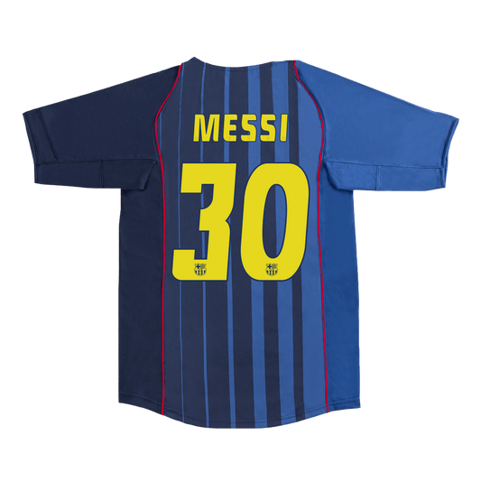Retro MESSI #30 2004/05 Barcelona Away  Soccer Jersey Top Soccer Jerseys Store