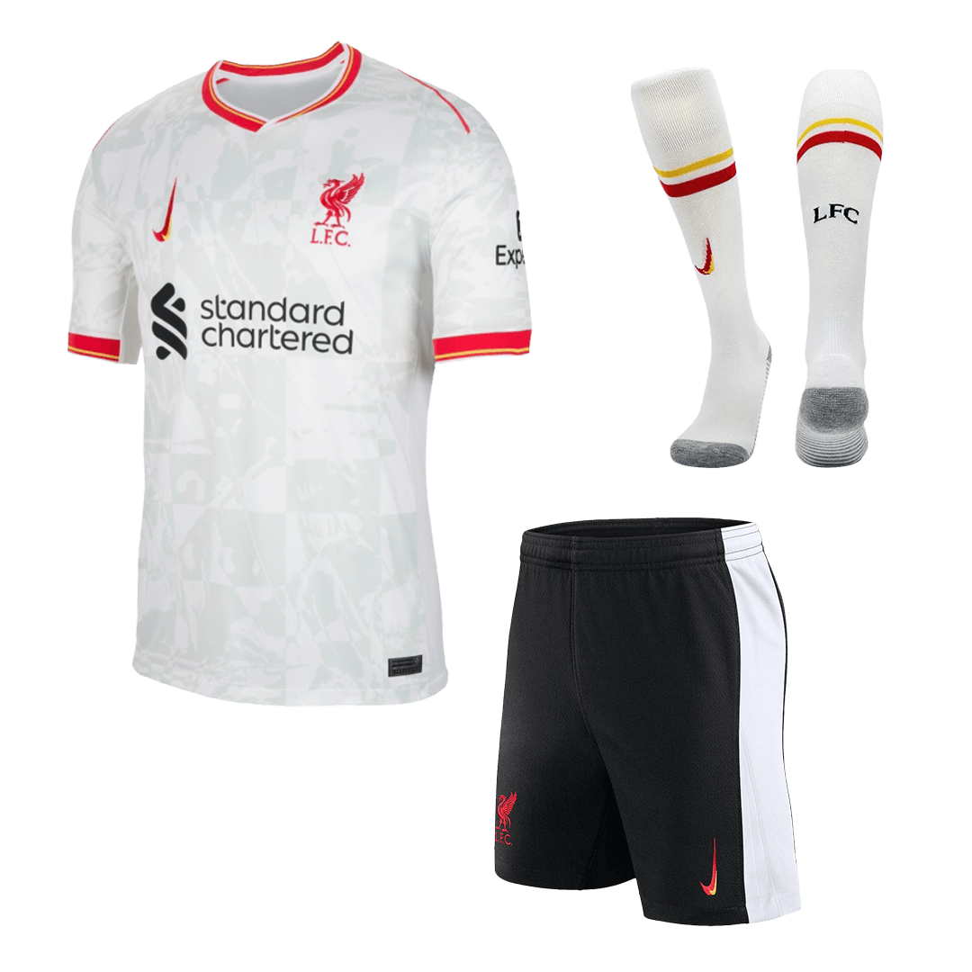 Liverpool Third Away Soccer Jersey Kit(Jersey+Shorts+Socks) 2024/25 Top Soccer Jerseys Store