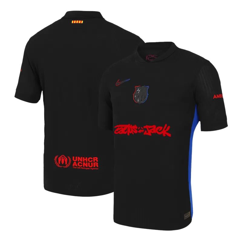 Player Version Barcelona X Travis Scott Away Soccer Jersey 2024/25