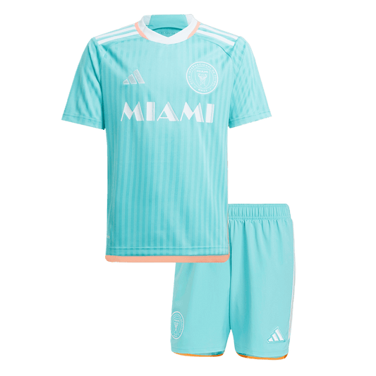 Kid's Inter Miami CF Third Away  Soccer Jersey Kit(Jersey+Shorts) 2024 Top Soccer Jerseys Store