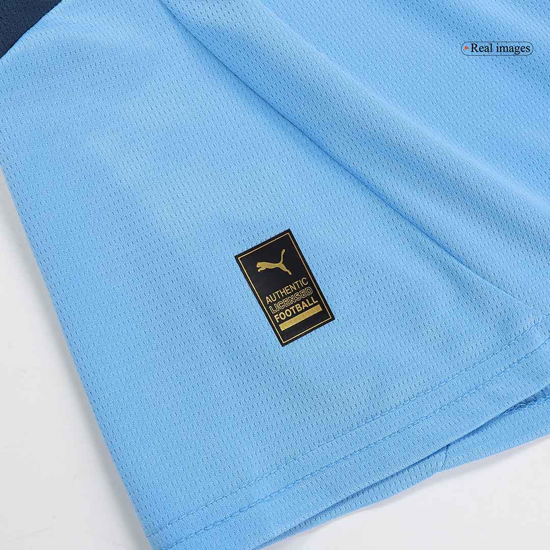 Manchester City Home Soccer Jersey Kit(Jersey+Shorts) 2024/25 Top Soccer Jerseys Store