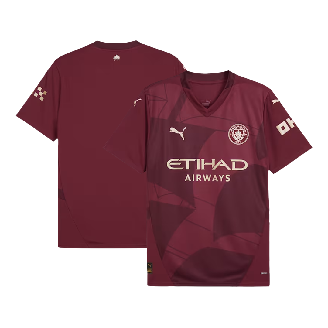 Manchester City Third Away Soccer Jersey 2024/25 Top Soccer Jerseys Store