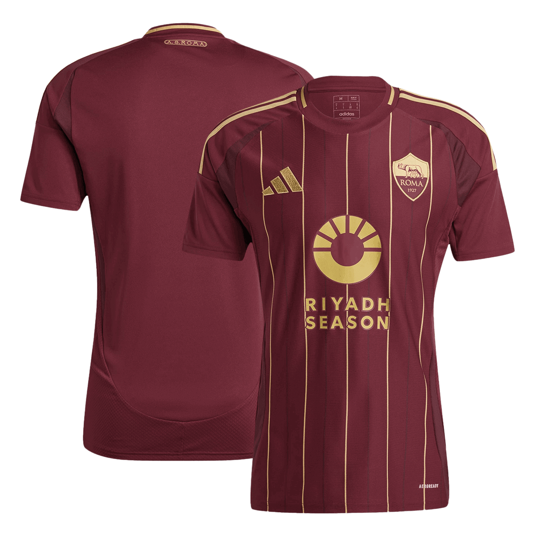 Roma Home Soccer Jersey 2024/25 Top Soccer Jerseys Store