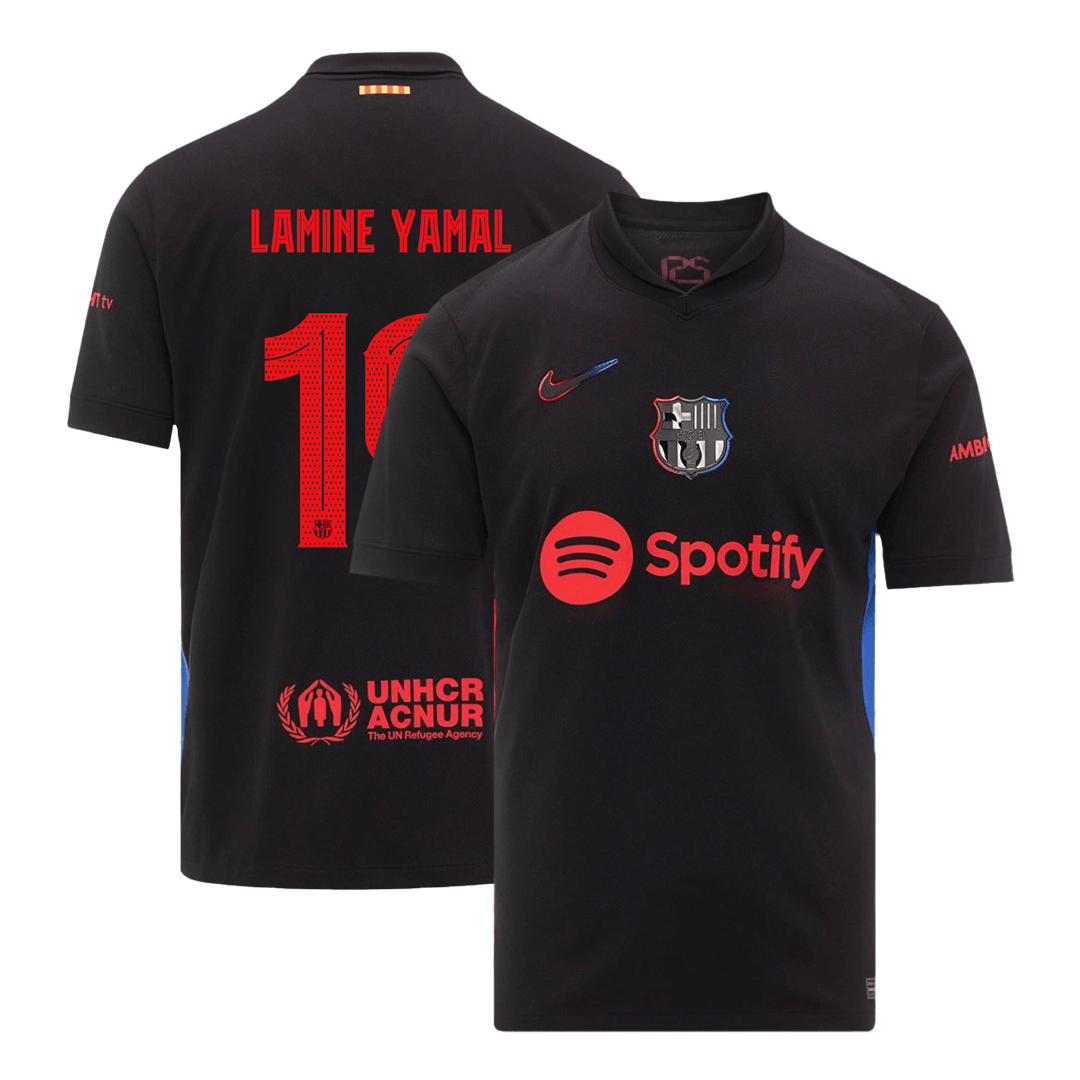 LAMINE YAMAL #19 Barcelona Away Soccer Jersey 2024/25 Top Soccer Jerseys Store