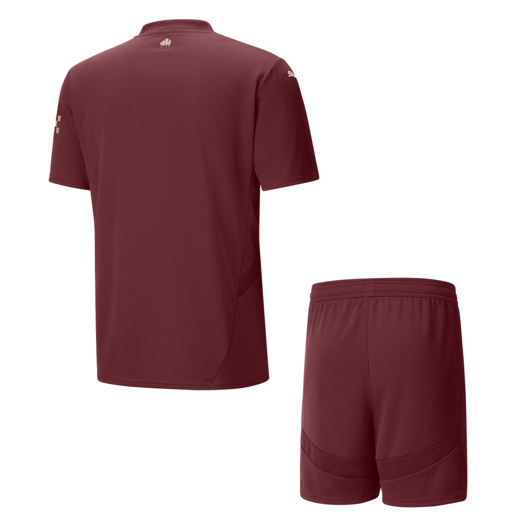Manchester City Third Away Soccer Jersey Kit(Jersey+Shorts) 2024/25 Top Soccer Jerseys Store