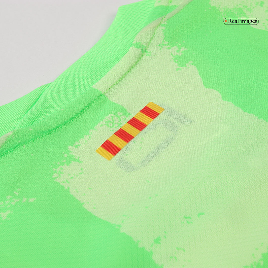 GAVI #6 Barcelona Third Away Soccer Jersey 2024/25 - UCL?Spotify Logo Without Text? Top Soccer Jerseys Store