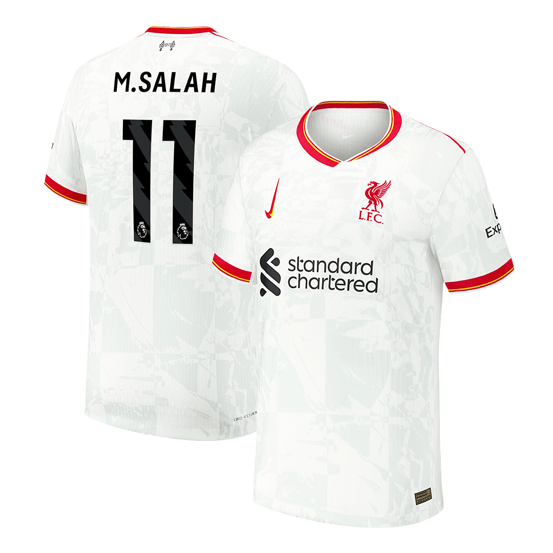 Player Version M.SALAH #11 Liverpool Third Away Soccer Jersey 2024/25 Top Soccer Jerseys Store