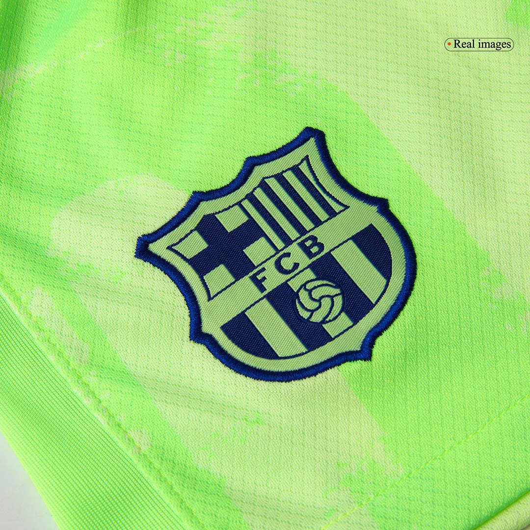 Barcelona Third Away Soccer Jersey Kit(Jersey+Shorts) 2024/25 Top Soccer Jerseys Store