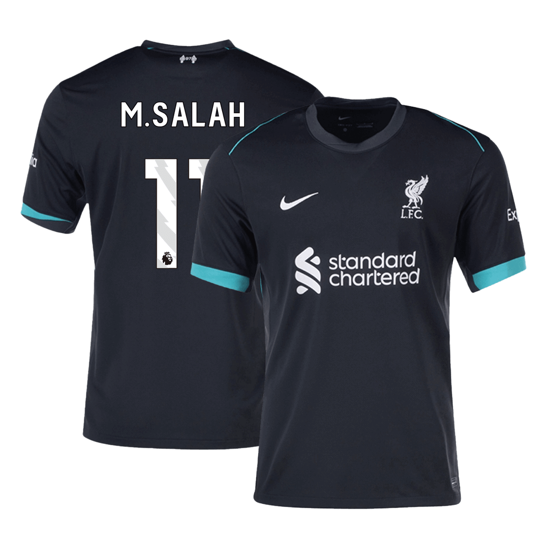 M.SALAH #11 Liverpool Away Soccer Jersey 2024/25 Top Soccer Jerseys Store