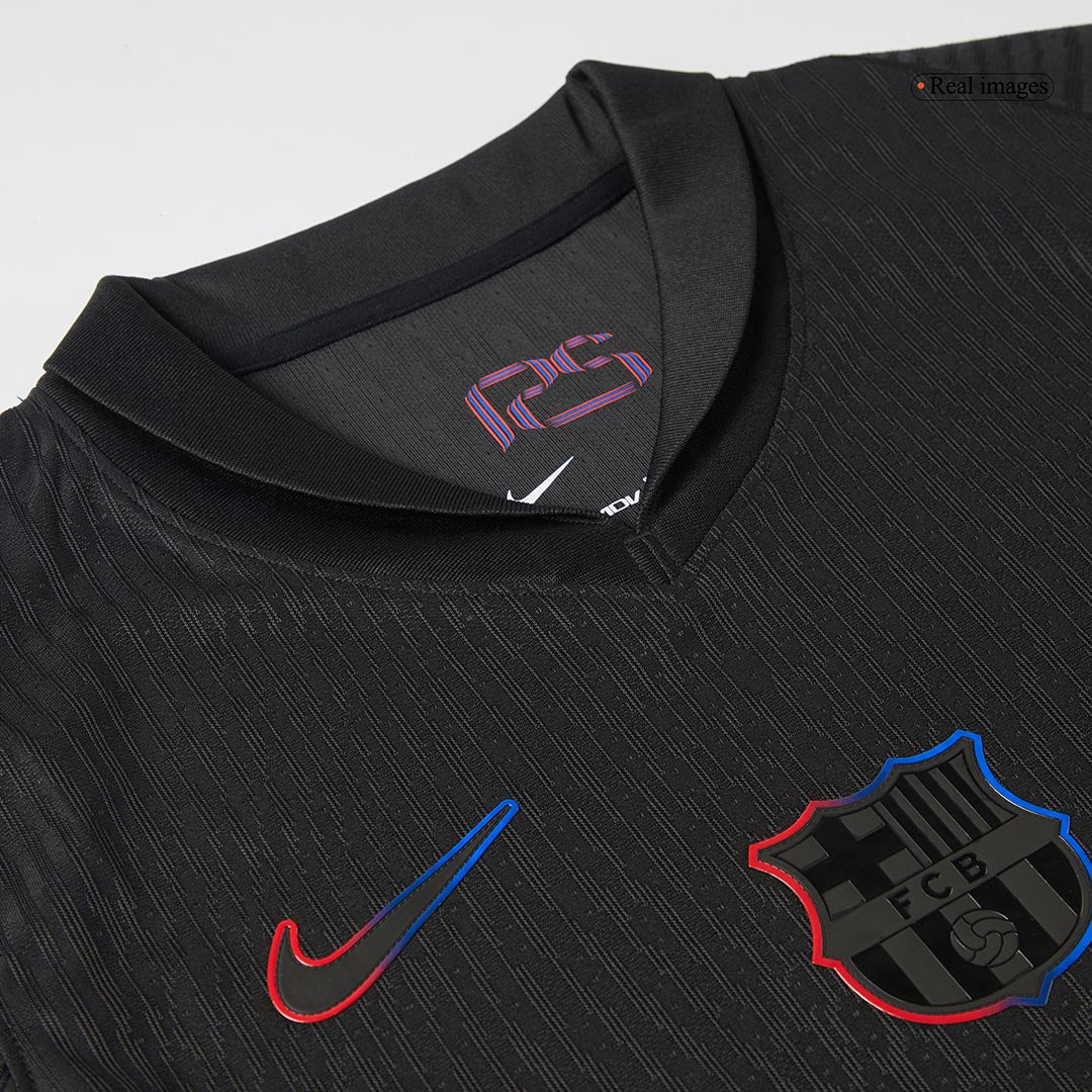 Player Version LEWANDOWSKI #9 Barcelona Away Soccer Jersey 2024/25 - Spotify Logo Without Text Top Soccer Jerseys Store