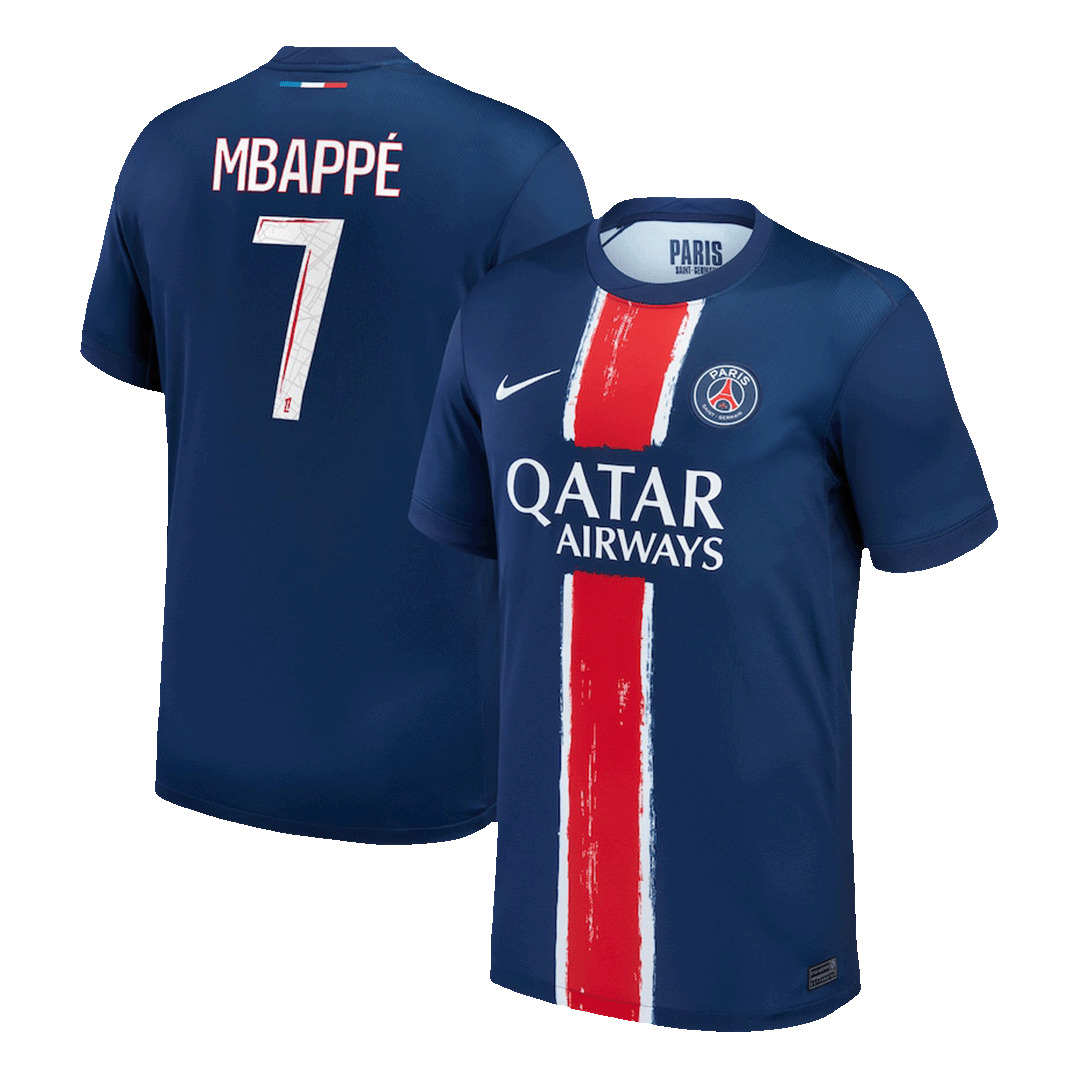 MBAPPE #7 PSG Home Soccer Jersey 2024/25 Top Soccer Jerseys Store
