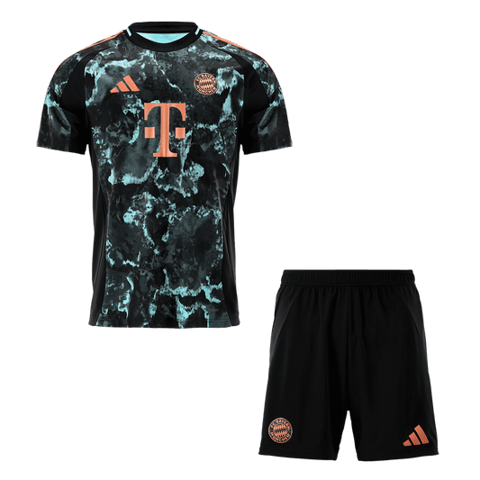 Bayern Munich Away  Soccer Jersey Kit(Jersey+Shorts) 2024/25 Top Soccer Jerseys Store