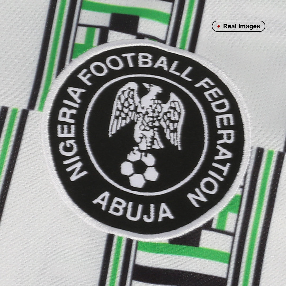 Retro 1994 Nigeria Away Soccer Jersey topsoccerjerseys.com