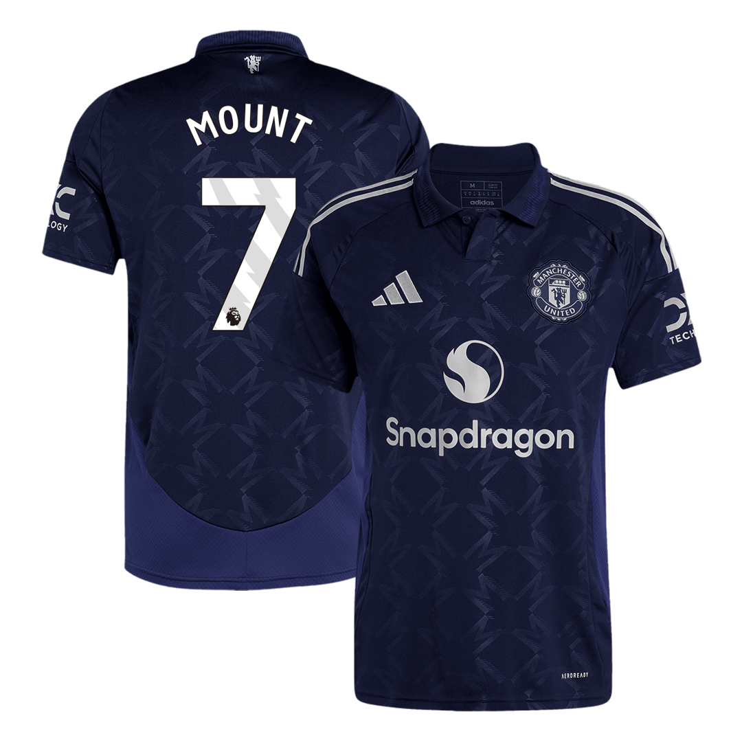 MOUNT #7 Manchester United Away Soccer Jersey 2024/25 Top Soccer Jerseys Store