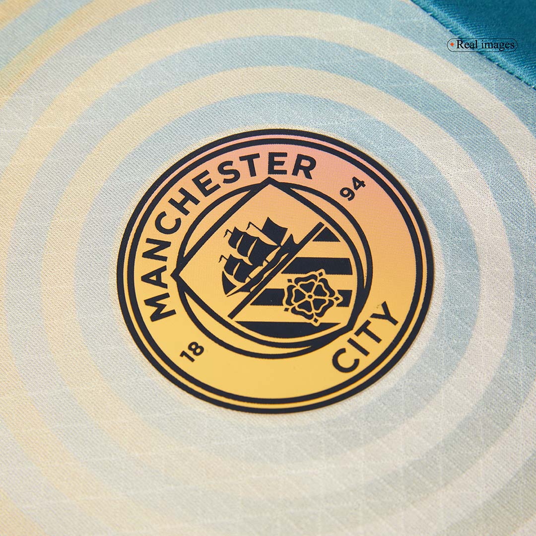 Player Version Manchester City Fourth Away Soccer Jersey 2024/25- Definitely City (UCL) Top Soccer Jerseys Store