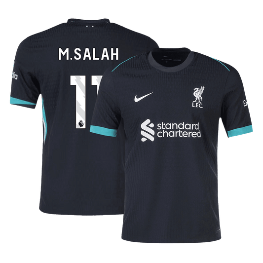Player Version M.SALAH #11 Liverpool Away  Soccer Jersey 2024/25 Top Soccer Jerseys Store