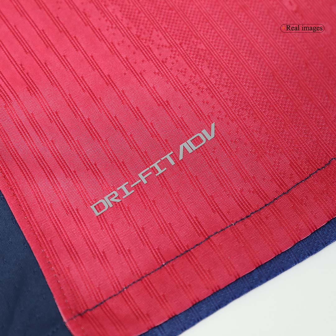 Player Version F.DE JONG #21 Barcelona Home Soccer Jersey 2024/25 - Spotify Logo Without Text Top Soccer Jerseys Store