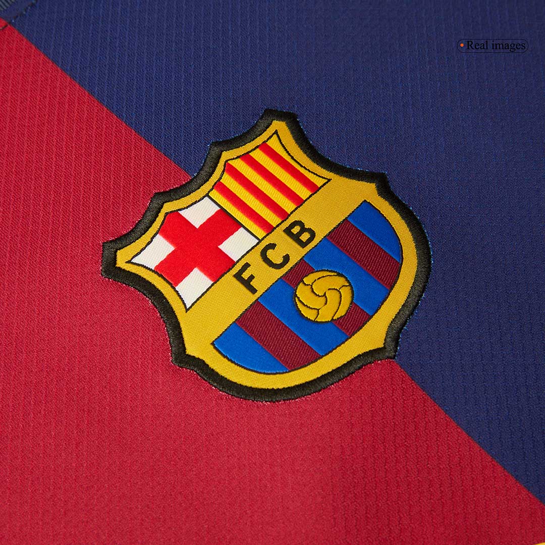 Barcelona Home  Soccer Jersey 2024/25- 125th Anniversary Top Soccer Jerseys Store
