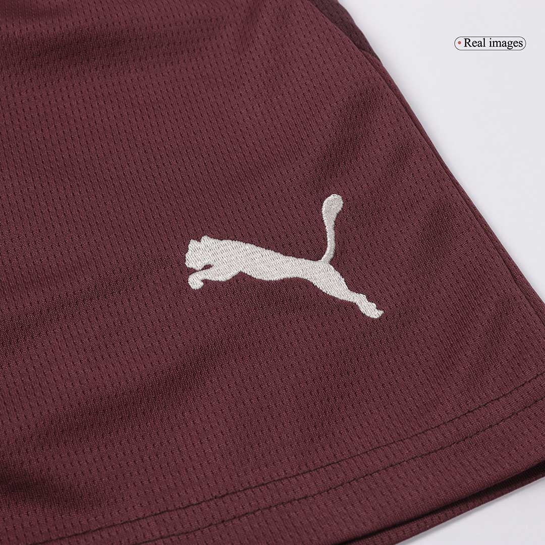 Kid's Manchester City Third Away Soccer Jersey Kit(Jersey+Shorts+Socks) 2024/25 Top Soccer Jerseys Store