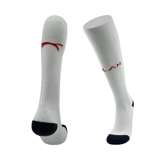 AC Milan Home Soccer Socks 2024/25 Top Soccer Jerseys Store