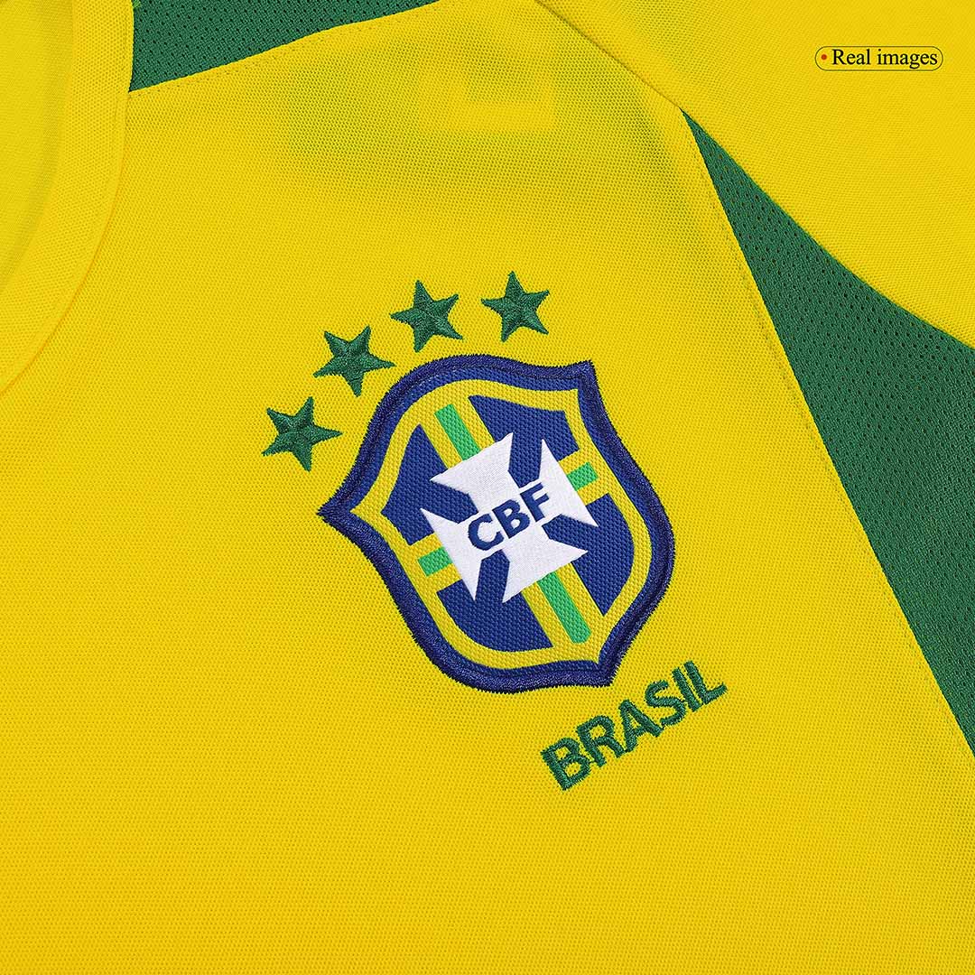 Retro CAFU #2 2002/03 Brazil Home Soccer Jersey Top Soccer Jerseys Store